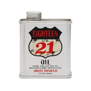 18.21 Man Made Beard, Hair & Skin Oil Sweet Tobacco huile multi-usages pour la barbe