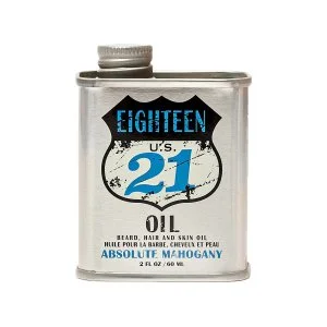 18.21 Man Made Huile multi-usage pour barbe, cheveux et peau Absolute Mahogany