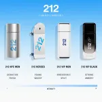 212 Men eau de toilette pour homme 200 ml