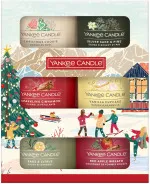 Coffret cadeau de 6 mini bougies votives en verre