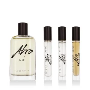 Akro The Icons Bake EDP 100 ml + 2 x EDP MINI 10 ml + MINI extrait de parfum unisexe