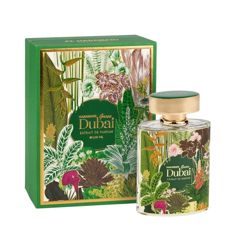 Al Haramain Green Dubai extrait de parfum unisexe