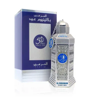 Al Haramain Platinum Oud 50 Years eau de parfum unisexe 100 ml