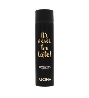 Alcina It's Never Too Late shampooing à la caféine fortifiant pour les cheveux