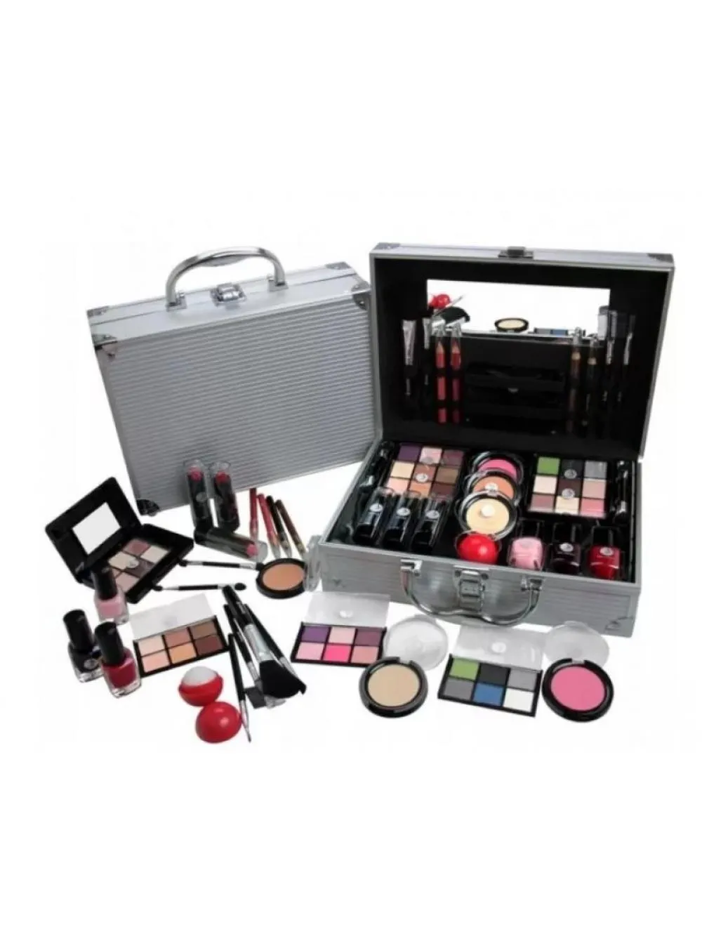 All About Beauty Palette de maquillage complète Black Case