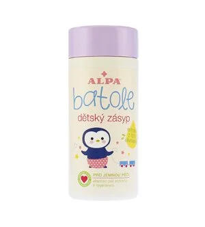 Alpa Batole Poudre pour bébé à l’extrait de feuille d’olivier flacon poudreur 100 g