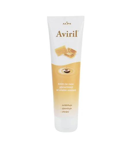 Aviril crème pour les mains à la glycérine et à la cire d’abeille 100 ml