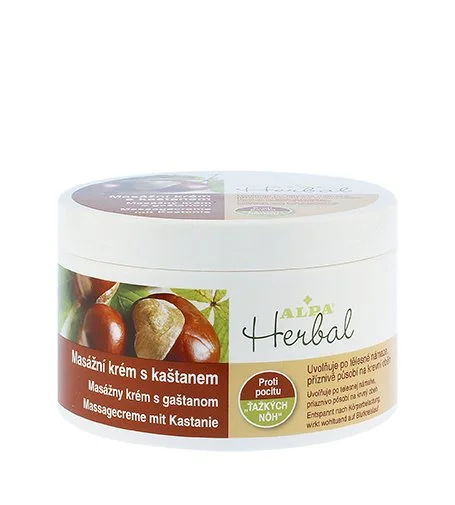 Herbal crème de massage au marron 250 ml
