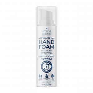 Mousse antibactérienne pour les mains Hygiene of Sweden 50 ml