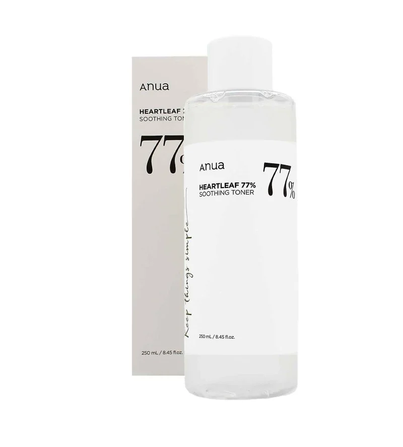 Heartleaf 77% Soothing Toner tonique apaisant pour le visage 250 ml