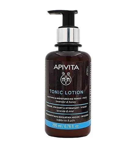 Lotion tonique apaisante et hydratante pour le visage 200 ml