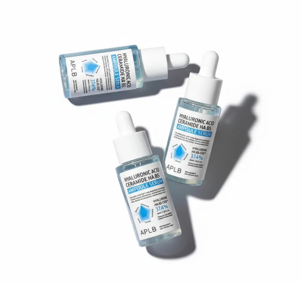 Sérum ampoule hydratant à l'acide hyaluronique, aux céramides et à la vitamine B5 40 ml