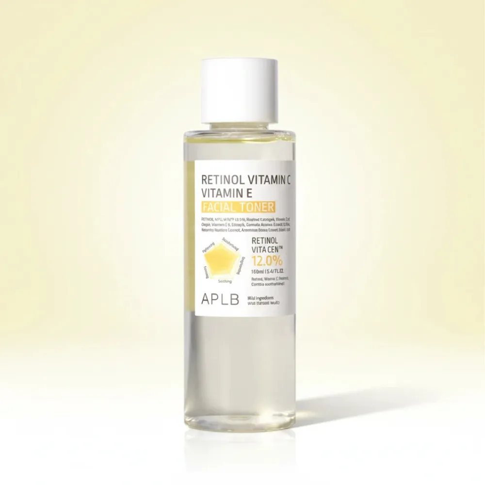 Rétinol Vitamine C Vitamine E Lotion Tonique Visage Anti-Âge 160 ml