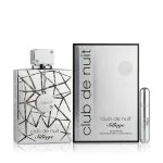 Club de Nuit Sillage 250 ml + atomiseur de poche rechargeable eau de parfum unisexe 5 ml