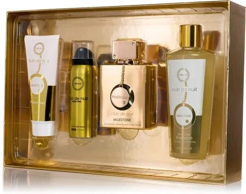 Club de Nuit Milestone Coffret - Eau de Parfum 30 ml + brume pour cheveux 55 ml + savon 130 g + brume corporelle 50 ml