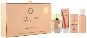 Armaf Club de Nuit Woman Coffret - Eau de Parfum 30 ml + Brume pour cheveux 55 ml + Stick déodorant 75 g + Crème pour les mains 50 ml