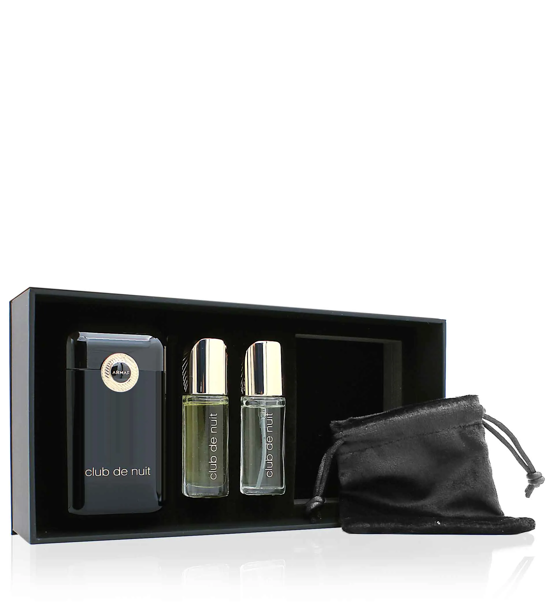 Club De Nuit Intense Man coffret cadeau pour homme parfum 12 ml + huile parfumée 12 ml 12 ml + parfémovaný olej 12 ml