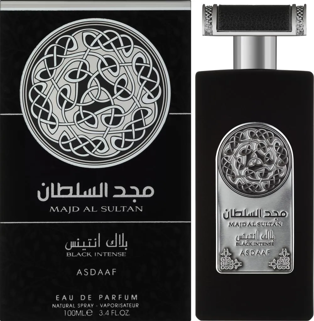 Asdaaf Majd Al Sultan Black Intense eau de parfum unisexe