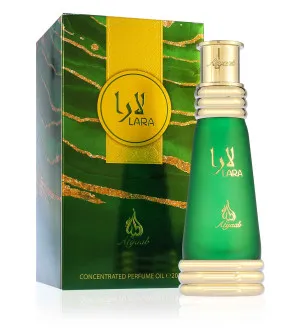 Atyaab Lara Green huile parfumée unisexe 20 ml