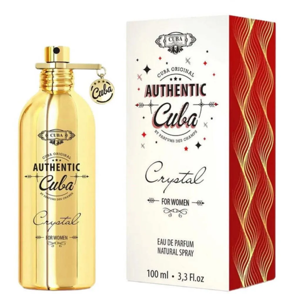 Authentic Crystal eau de parfum pour femmes 100 ml
