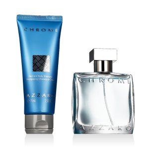 Chrome eau de toilette pour homme 50 ml + gel douche