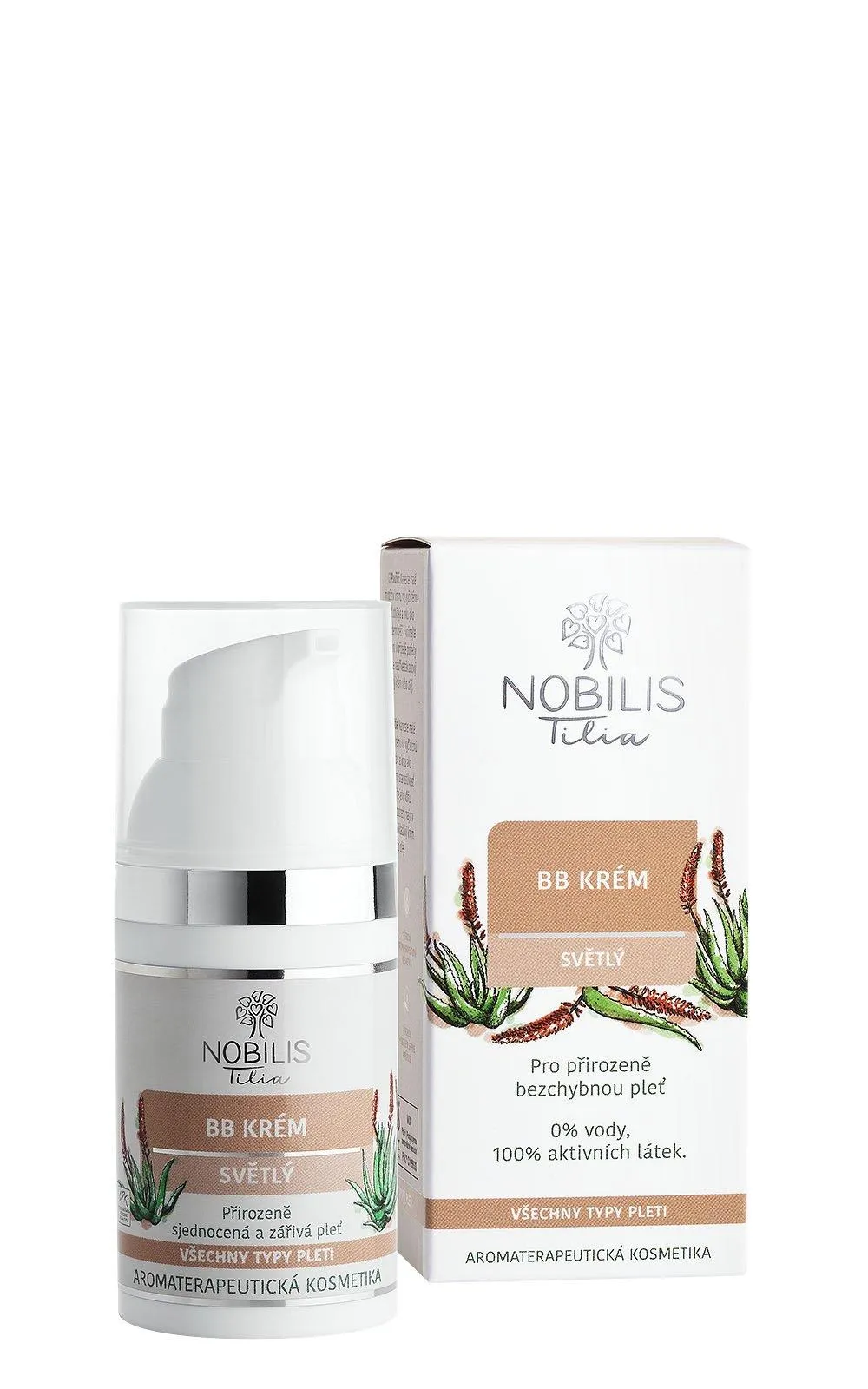 Nobilis Tilia BB crème avec Aloe vera light 30ml