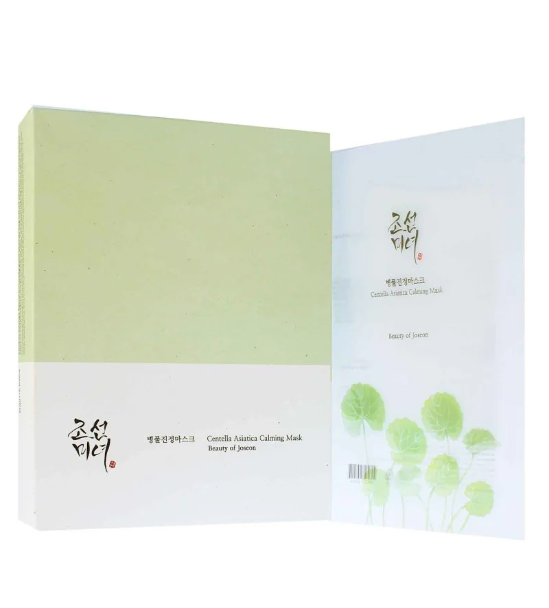 Centella Asiatica Calming Mask masque en tissu hydratant pour apaiser et renforcer les peaux sensibles 25 ml