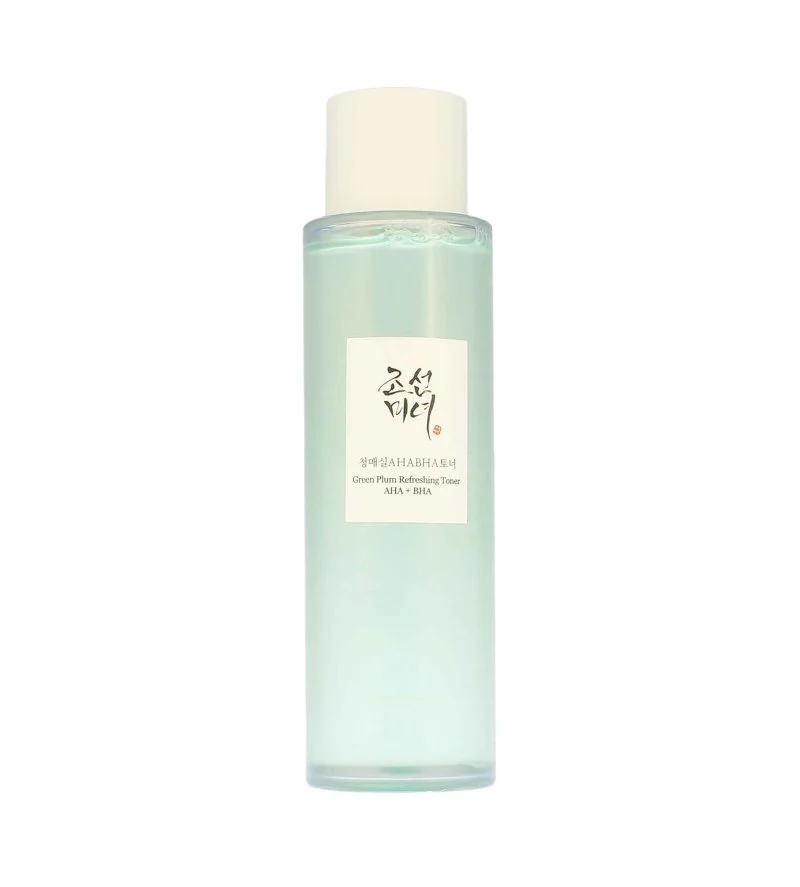Tonique rafraîchissant à la prune verte AHA + BHA, exfoliant doux pour une utilisation quotidienne 150 ml