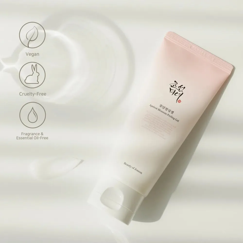 Apricot Blossom Gel peeling doux pour le visage 100 ml