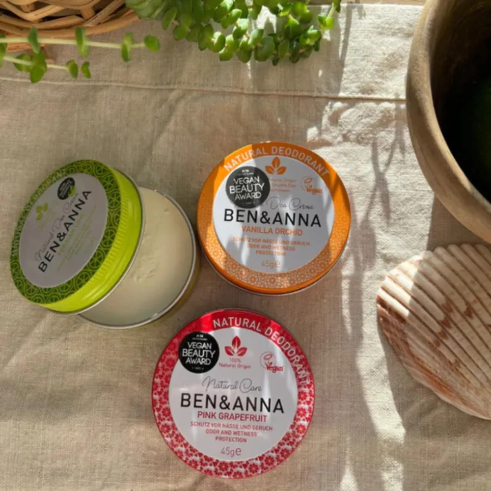 Ben & Anna Vanille Orchidee Crème Deodorant (45 g)