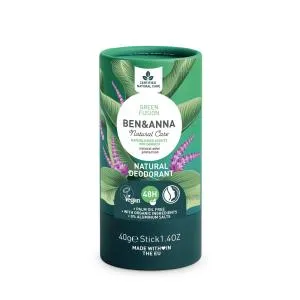 Ben & Anna Vaste deodorant (40 g) - Groene thee