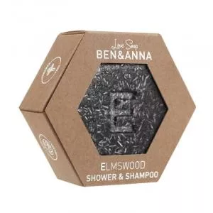 Ben & Anna Shampooing solide nourrissant pour cheveux et corps 2en1 - Bois d'orme (60 g)