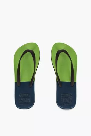 Ecoalf Bicolalf Flip Flops Man Green