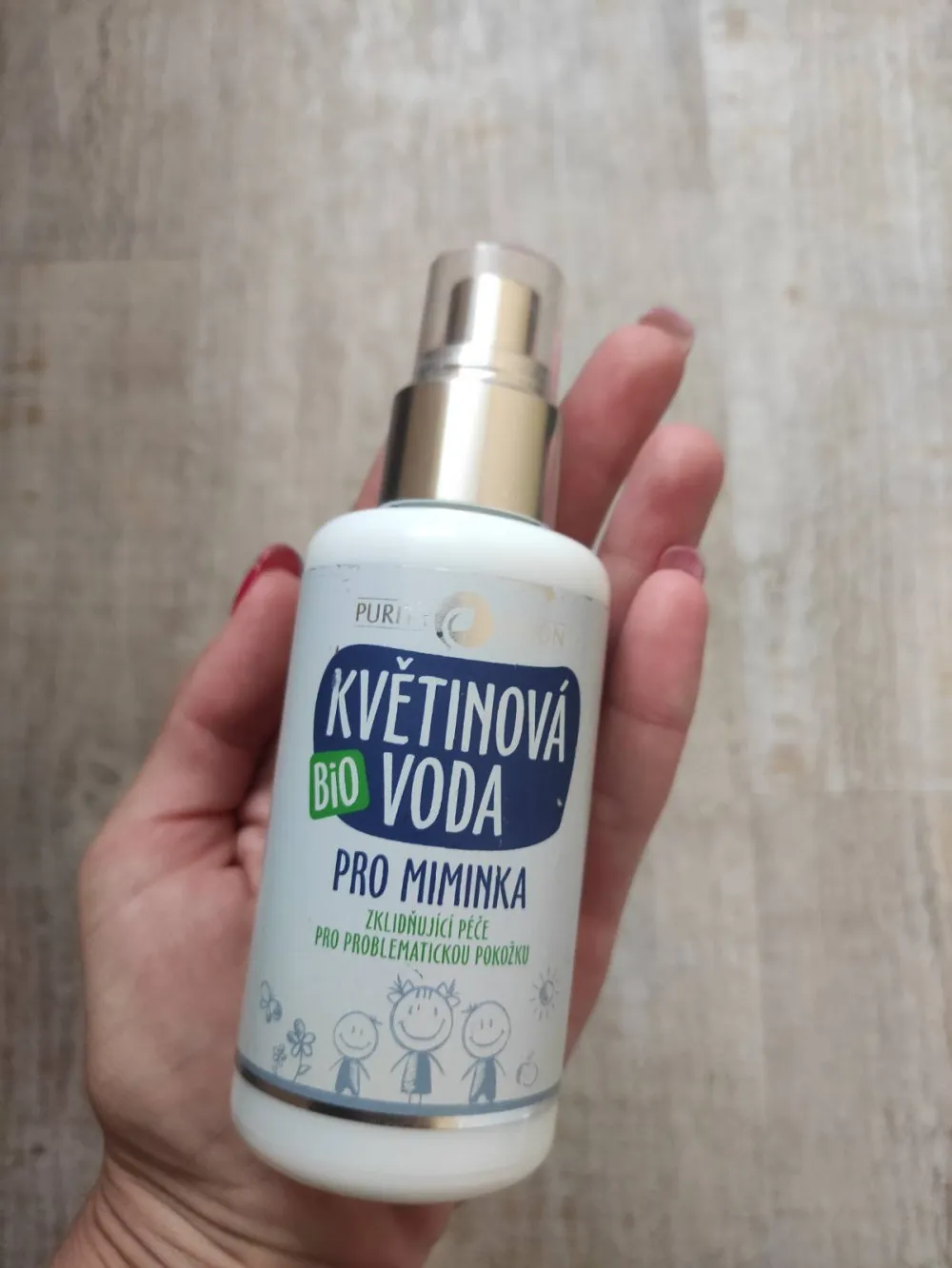 Purity Vision Bio Bloemenwater voor baby's 100 ml