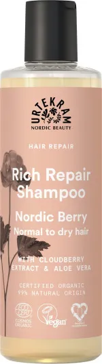 Urtekram Bio Noordse bessen shampoo 250 ml