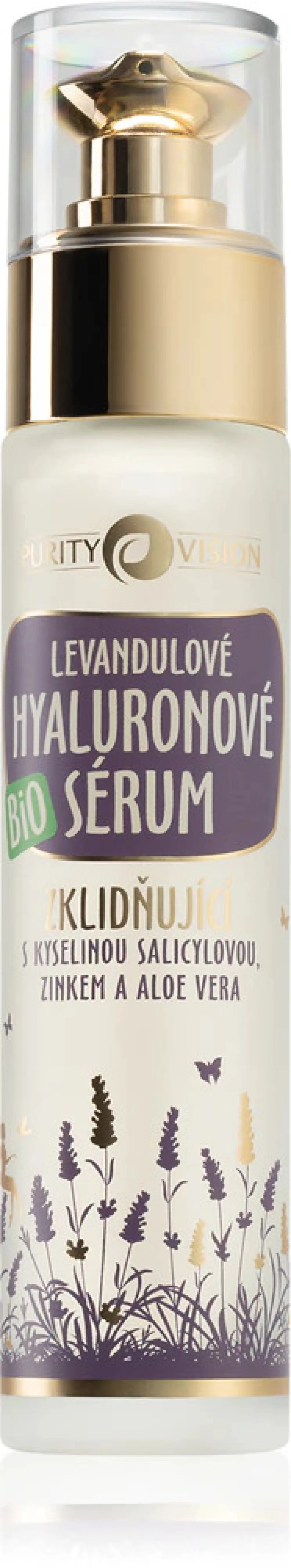 Purity Vision Bio Kalmerend Hyaluron Serum Lavendel 50 ml