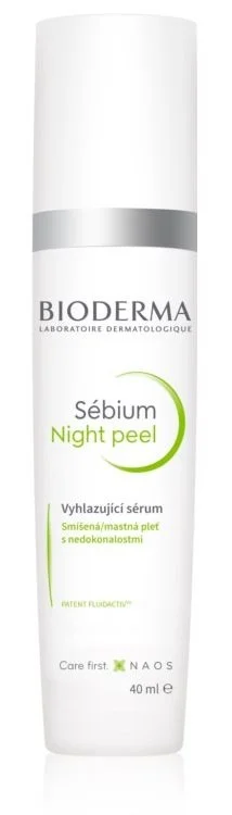 Sébium Night Peel sérum exfoliant de nuit anti-imperfections 40 ml