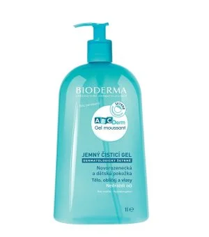 Bioderma ABCDerm Gel moussant gel nettoyant doux pour enfants