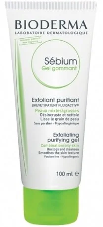 Sébium gommage nettoyant pour peaux grasses et mixtes 100 ml
