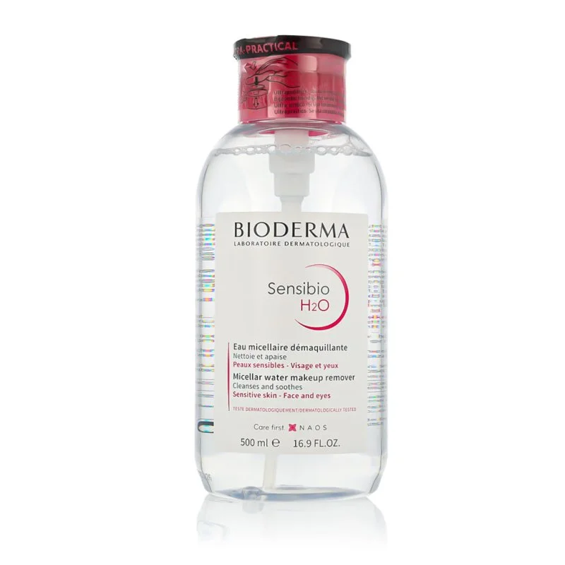 Sensibio H2O eau micellaire nettoyante et démaquillante 500 ml