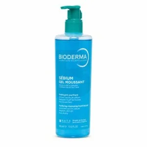 Bioderma Sébium Gel Moussant gel nettoyant doux pour peaux grasses et mixtes