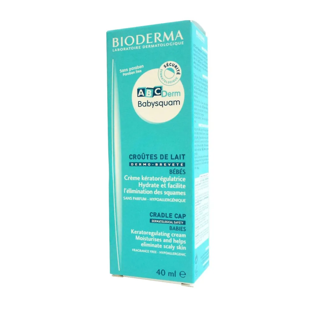 ABCDerm BabySquam crème pour les squames du cuir chevelu pour enfants 40 ml