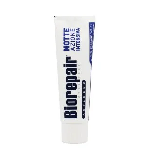 Biorepair Advanced Intensive Night Toothpaste dentifrice pour la reminéralisation de l’émail et une haleine fraîche
