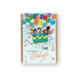 Blossombs Bombes à graines - Coffret cadeau mini - Merci mille fois pour tout (4 pièces) - offrez des fleurs autrement