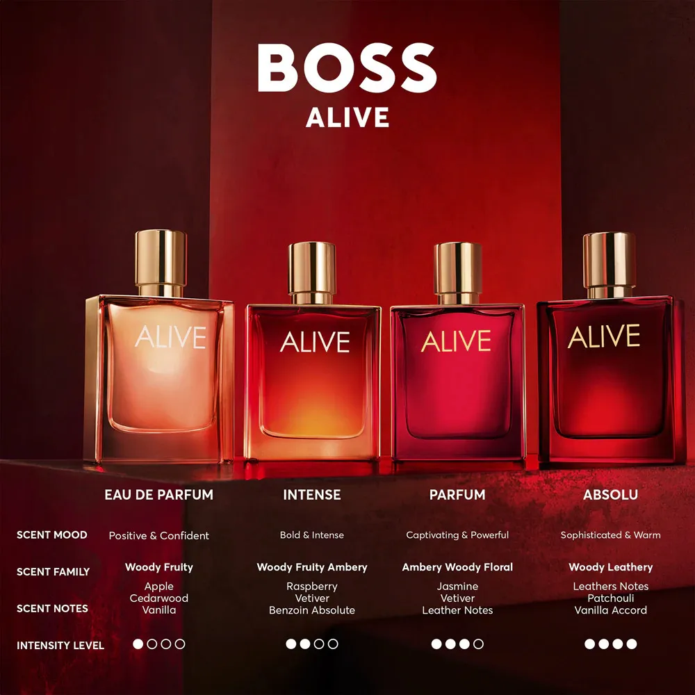 Boss Alive Intense eau de parfum pour femme 80 ml