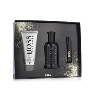 Boss Boss Bottled Parfum 100 ml + Parfum MINI 10 ml + Douchegel voor heren