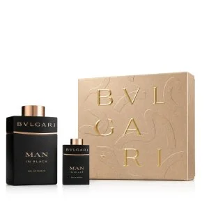 Bvlgari Man In Black rechargeable 100 ml + EDP Eau de Parfum pour homme