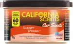 Car Scents Sunset Woods geur voor in de auto 42 g