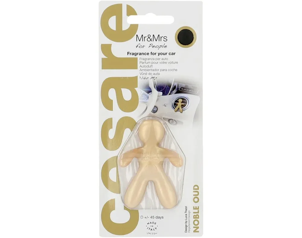 Cesare Noble Oud parfum pour voiture or