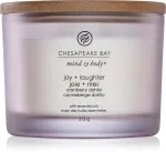 Joy + Laughter geurkaars met 3 lonten 312 g